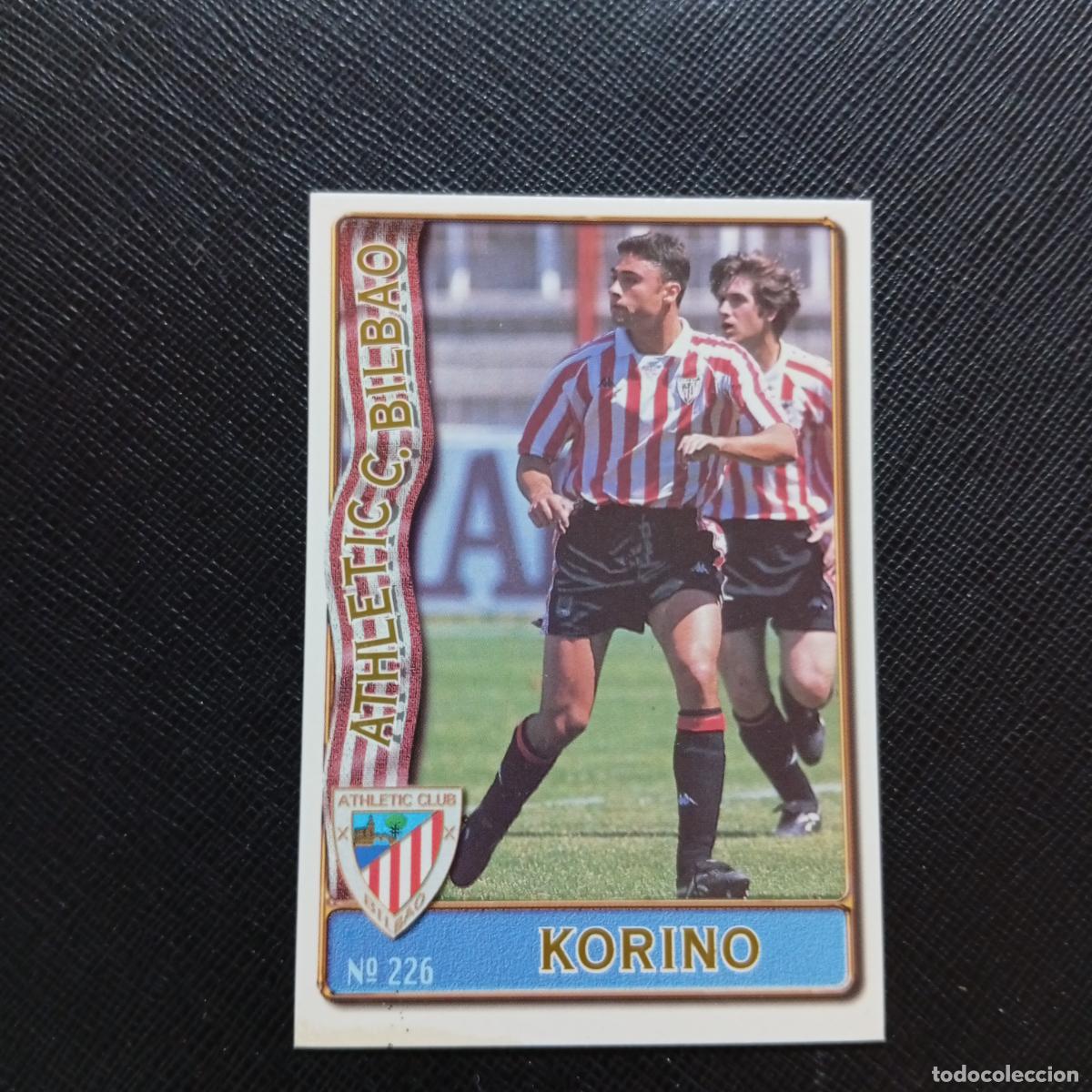 Cromos de F&uacute;tbol: 226 KORINO BILBAO MUNDICROMO 1996 1997 CROMO FUTBOL LIGA 96 97 - A207 PG265