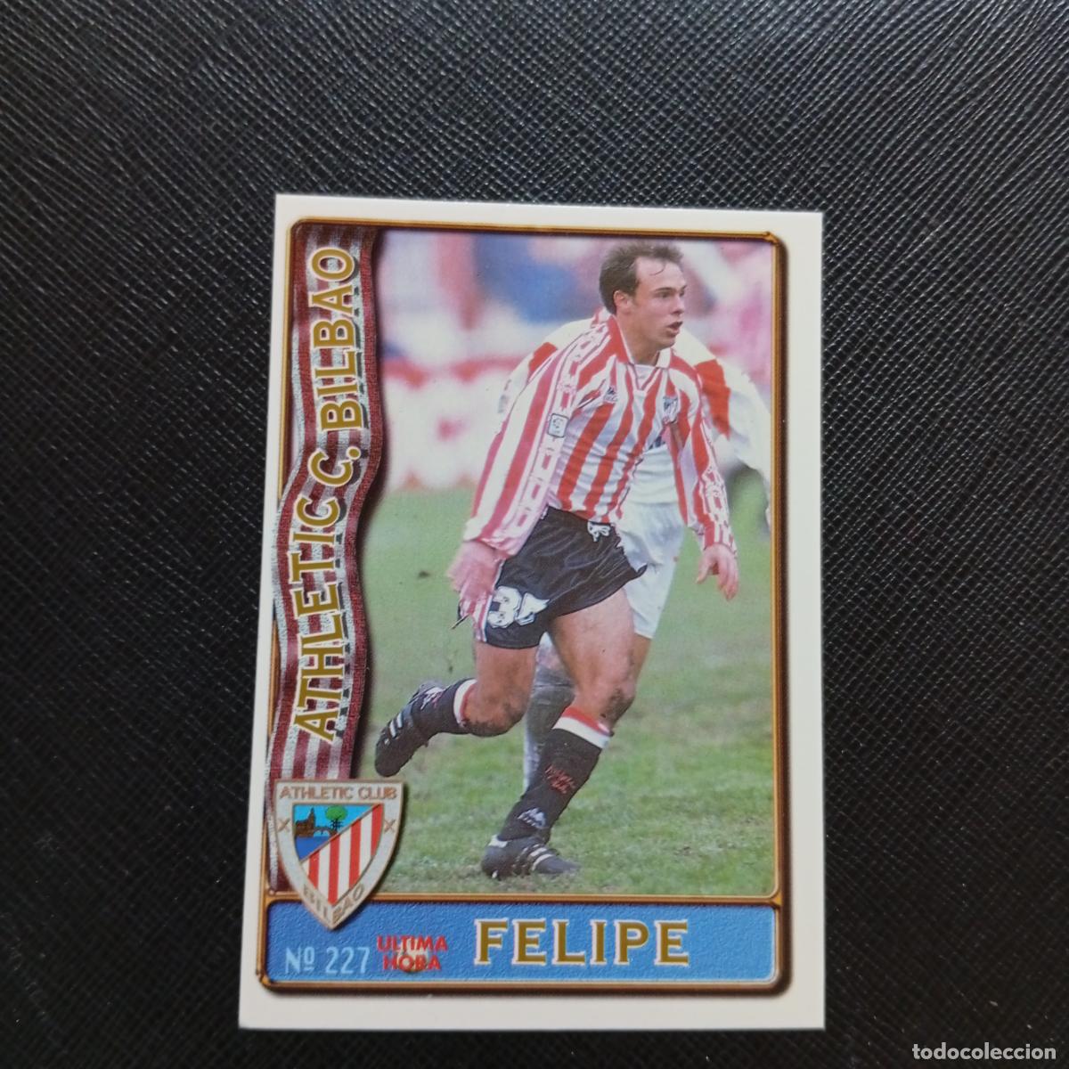 Cromos de F&uacute;tbol: 227 FELIPE BILBAO MUNDICROMO 1996 1997 CROMO FUTBOL LIGA 96 97 - A207 PG265 ULTIMA HORA