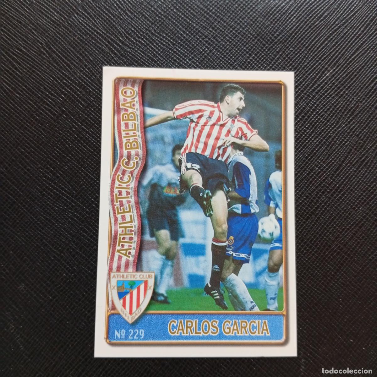 Cromos de F&uacute;tbol: 229 CARLOS GARCIA BILBAO MUNDICROMO 1996 1997 CROMO FUTBOL LIGA 96 97 - A207 PG265