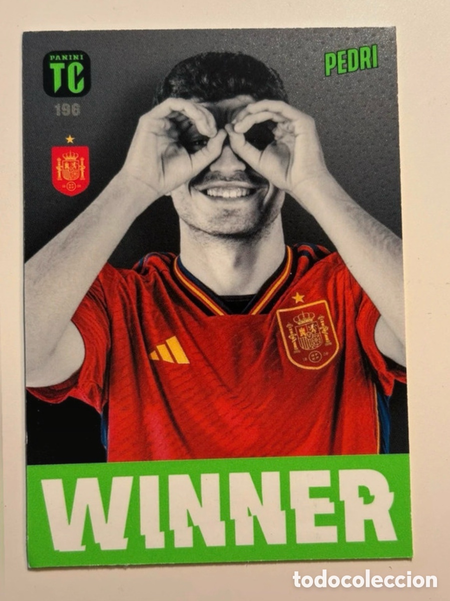 Cromos de F&uacute;tbol: Panini Top Class 2024 Trading Card 196 - Pedri - Winner