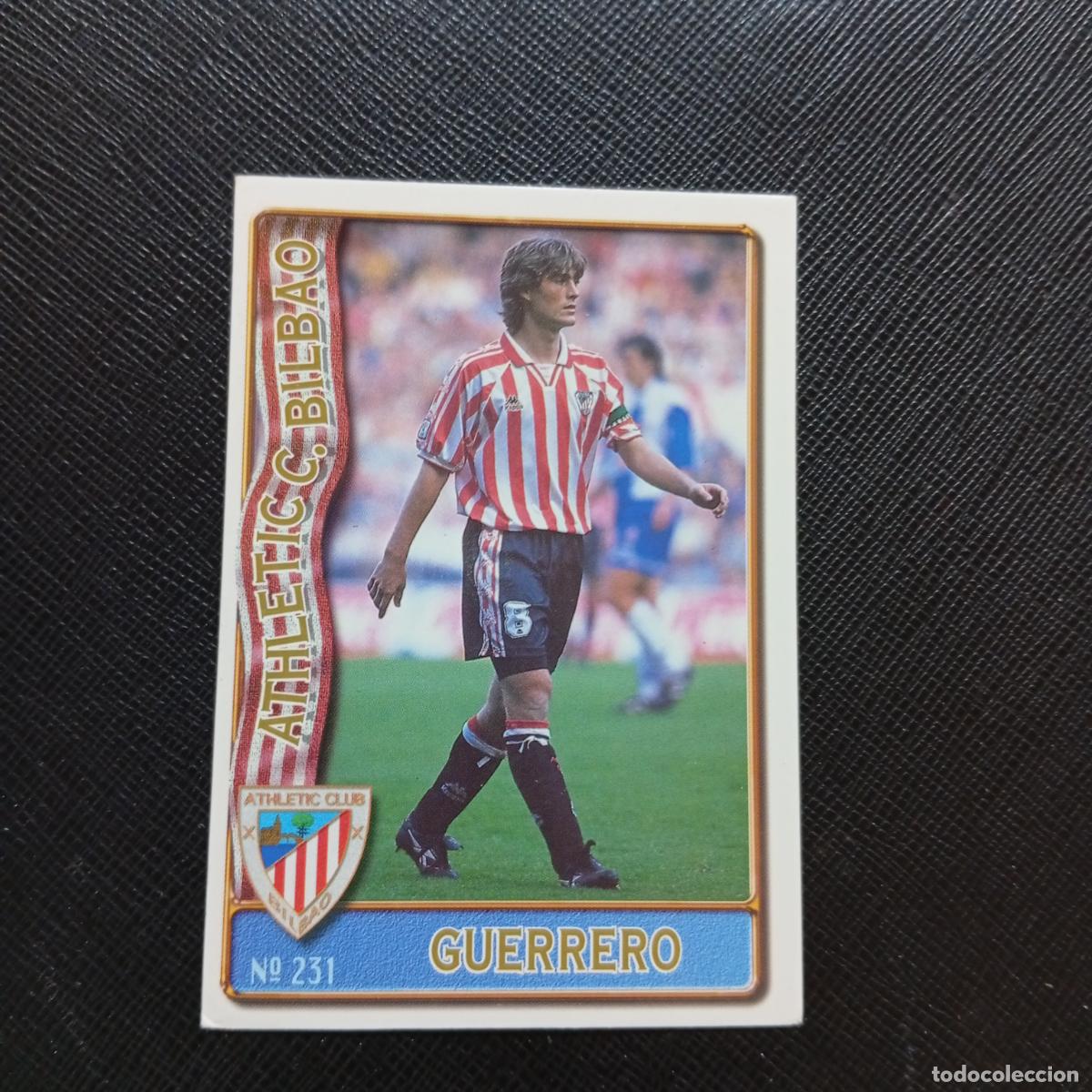 Cromos de F&uacute;tbol: 231 GUERRERO BILBAO MUNDICROMO 1996 1997 CROMO FUTBOL LIGA 96 97 - A207 PG272