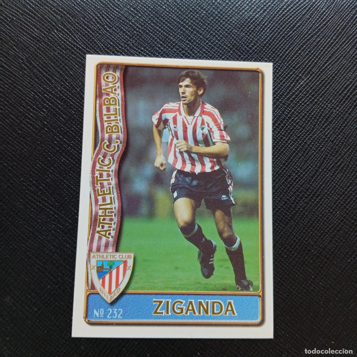 Cromos de F&uacute;tbol: 232 ZIGANDA BILBAO MUNDICROMO 1996 1997 CROMO FUTBOL LIGA 96 97 - A207 PG272