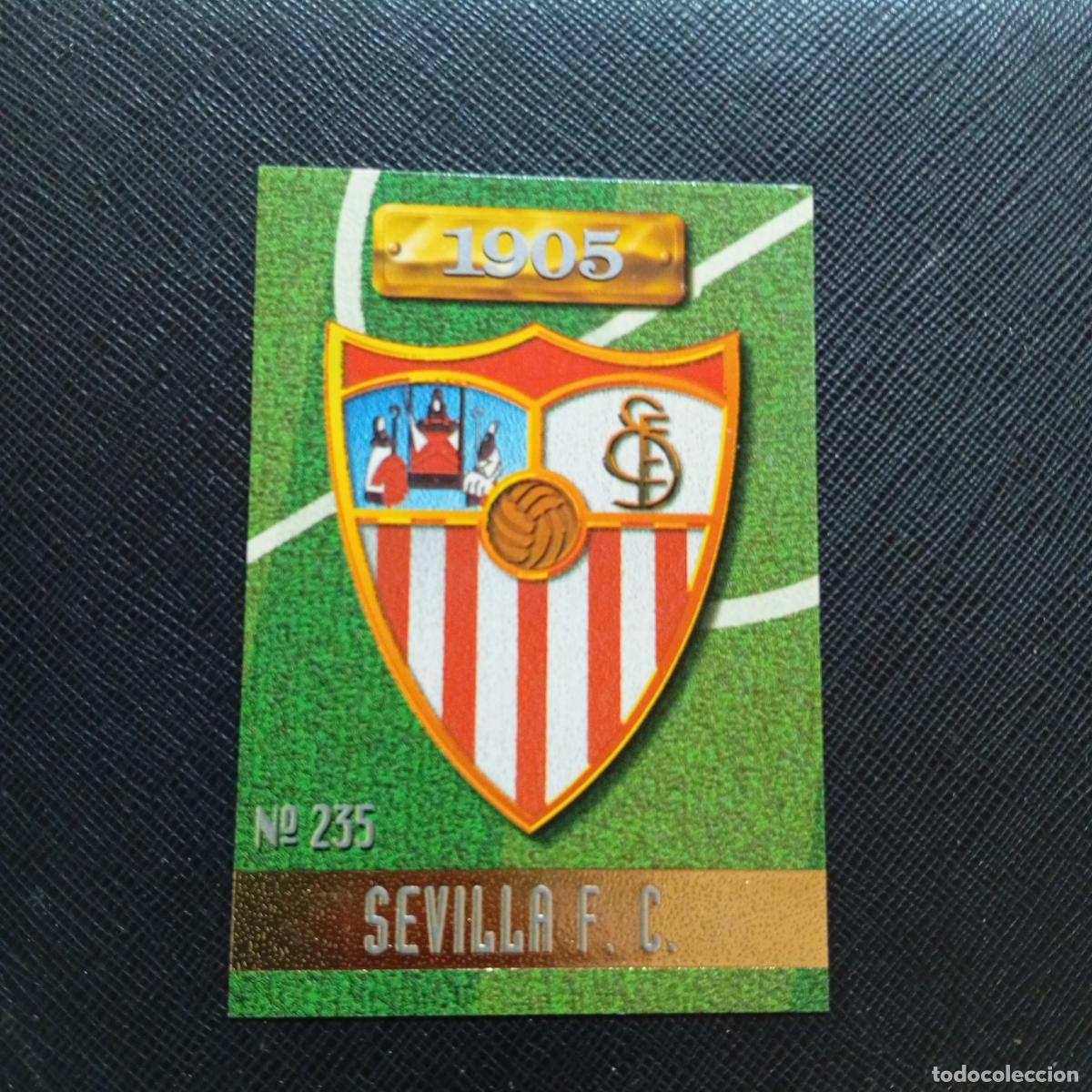 Cromos de F&uacute;tbol: 235 ESCUDO SEVILLA MUNDICROMO 1996 1997 CROMO FUTBOL LIGA 96 97 - A207 PG272