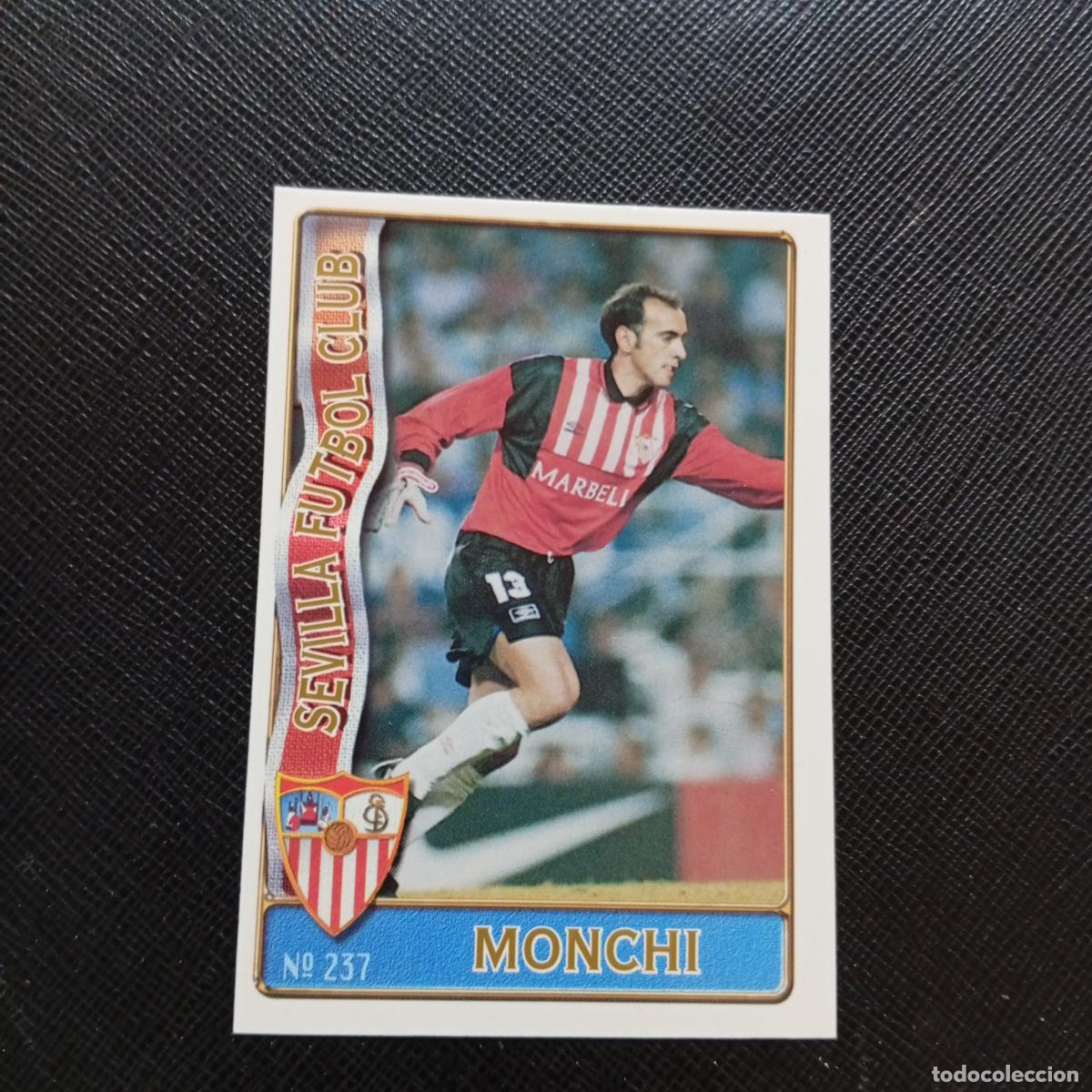 Cromos de F&uacute;tbol: 237 MONCHI SEVILLA MUNDICROMO 1996 1997 CROMO FUTBOL LIGA 96 97 - A207 PG279