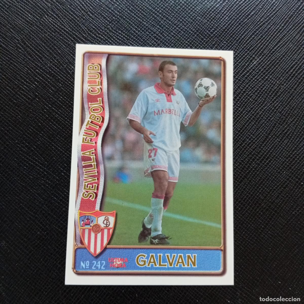 Cromos de F&uacute;tbol: 242 GALVAN SEVILLA MUNDICROMO 1996 1997 CROMO FUTBOL LIGA 96 97 - A207 PG285 ULTIMA HORA