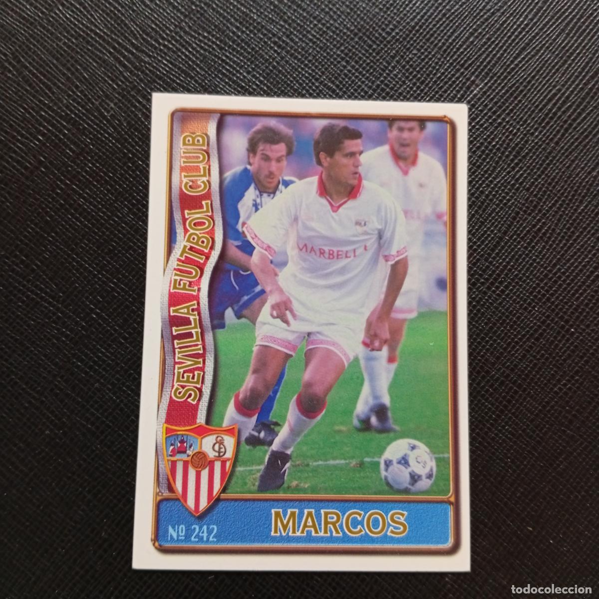 Cromos de F&uacute;tbol: 242 MARCOS SEVILLA MUNDICROMO 1996 1997 CROMO FUTBOL LIGA 96 97 - A207 PG285 ULTIMA HORA