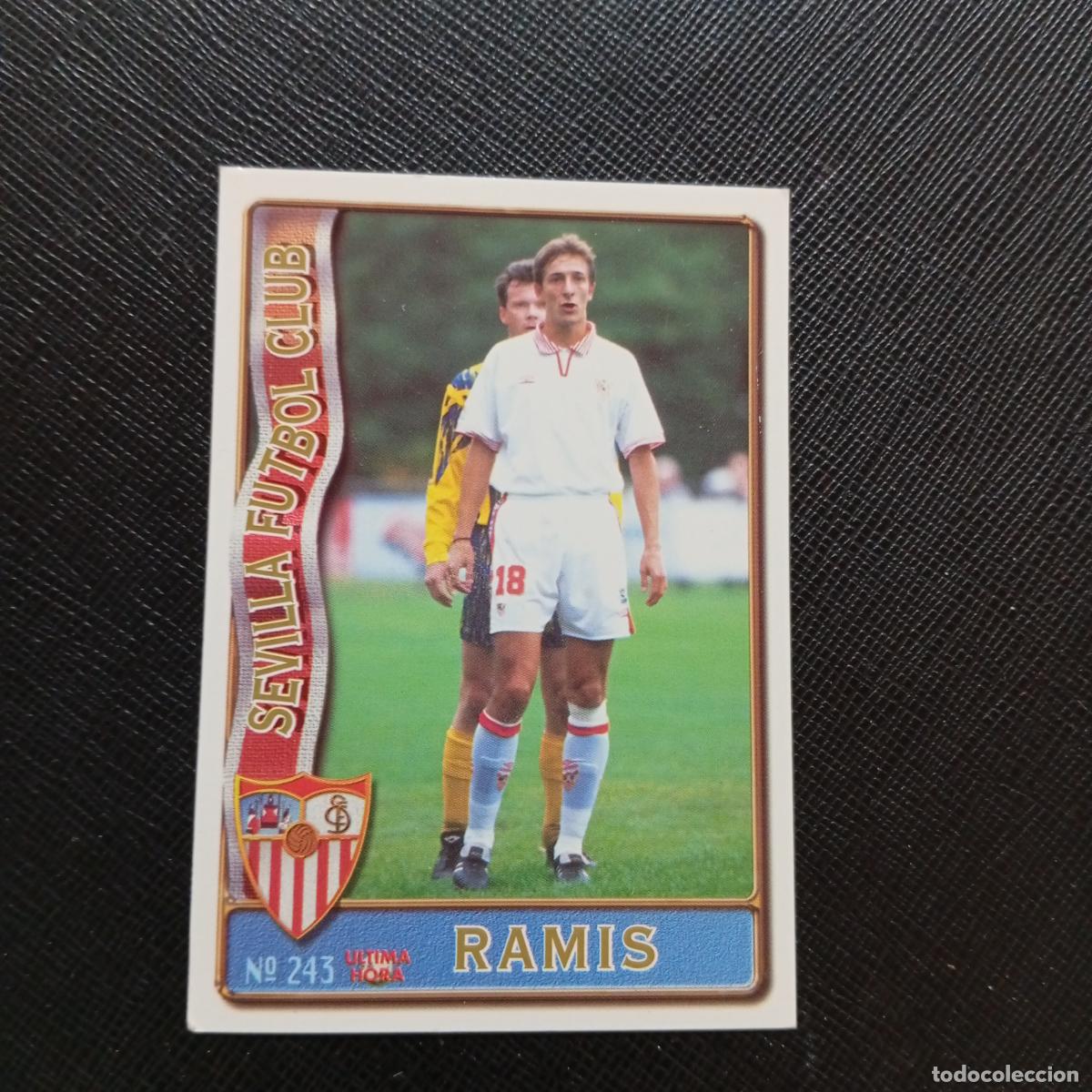 Cromos de F&uacute;tbol: 243 RAMIS SEVILLA MUNDICROMO 1996 1997 CROMO FUTBOL LIGA 96 97 - A207 PG285 ULTIMA HORA