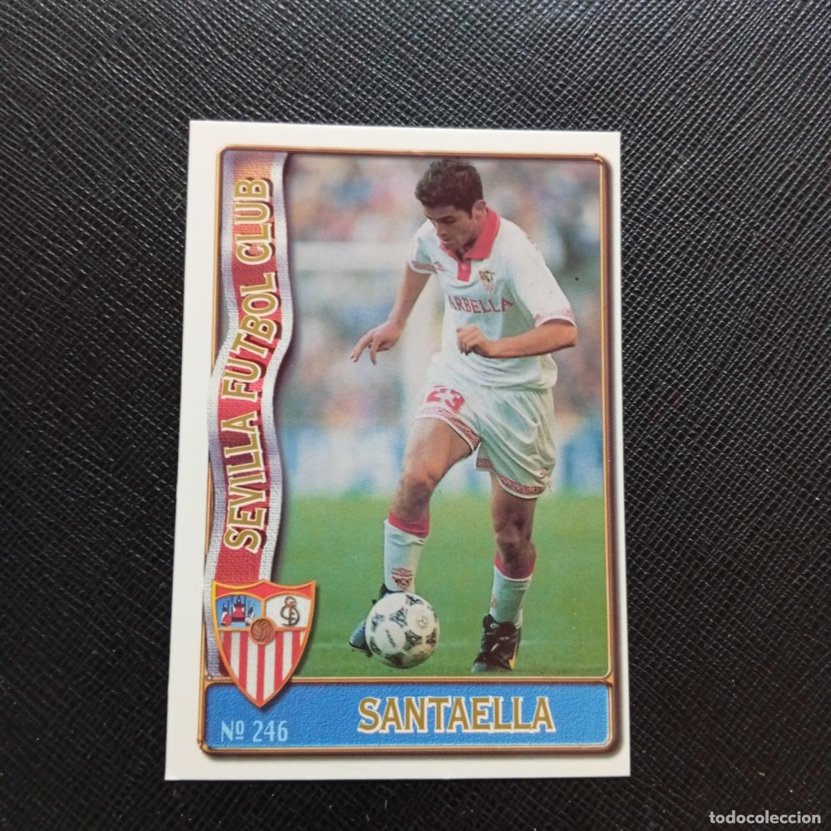 Cromos de F&uacute;tbol: 246 SANTAELLA SEVILLA MUNDICROMO 1996 1997 CROMO FUTBOL LIGA 96 97 - A207 PG285