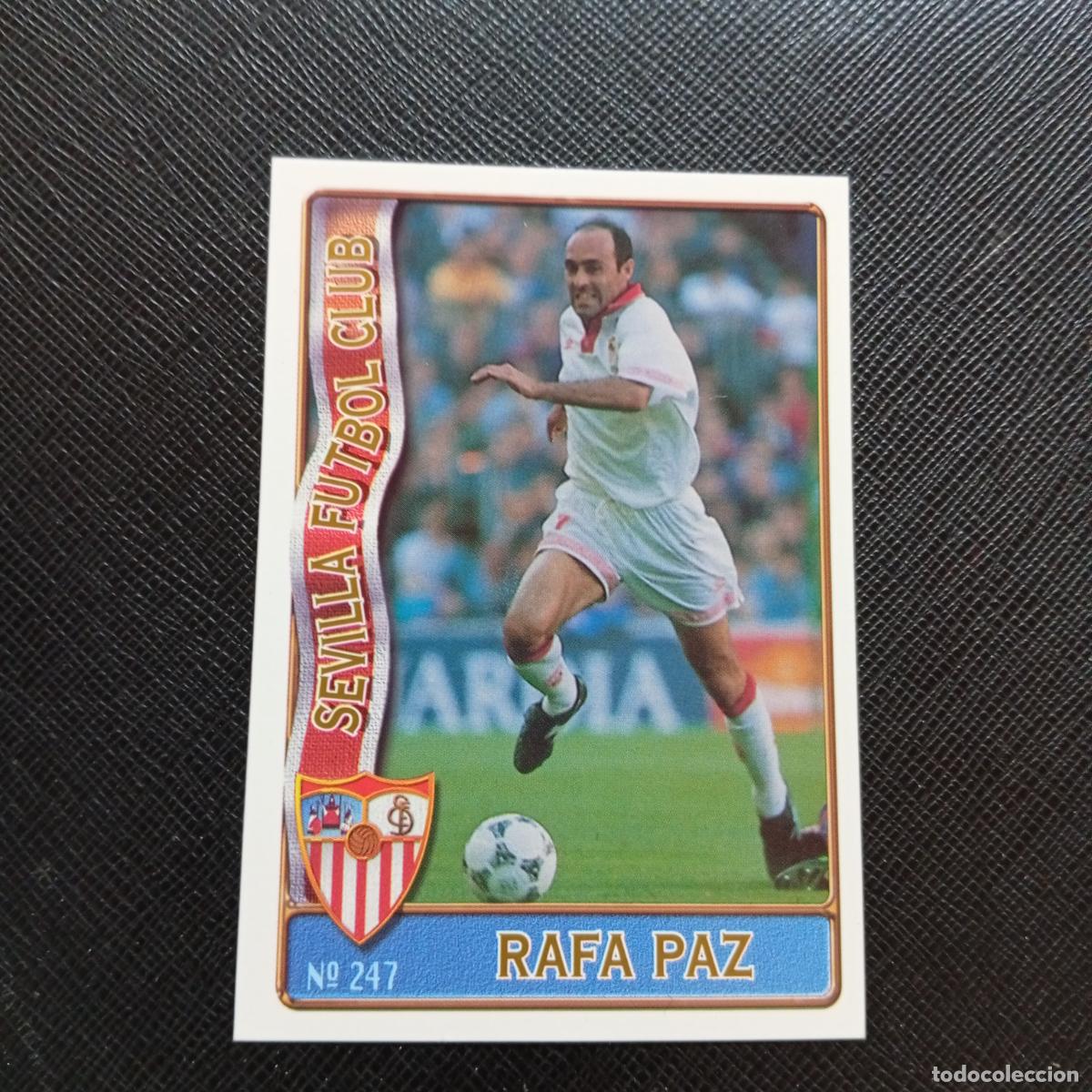 Cromos de F&uacute;tbol: 247 RAFA PAZ SEVILLA MUNDICROMO 1996 1997 CROMO FUTBOL LIGA 96 97 - A207 PG285
