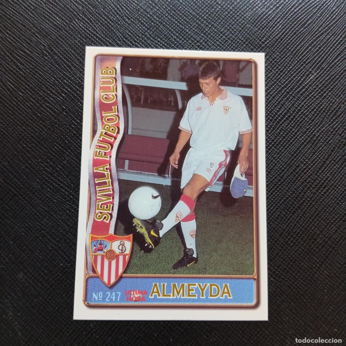 Cromos de F&uacute;tbol: 247 ALMEYDA SEVILLA MUNDICROMO 1996 1997 CROMO FUTBOL LIGA 96 97 - A207 PG285 ULTIMA HORA