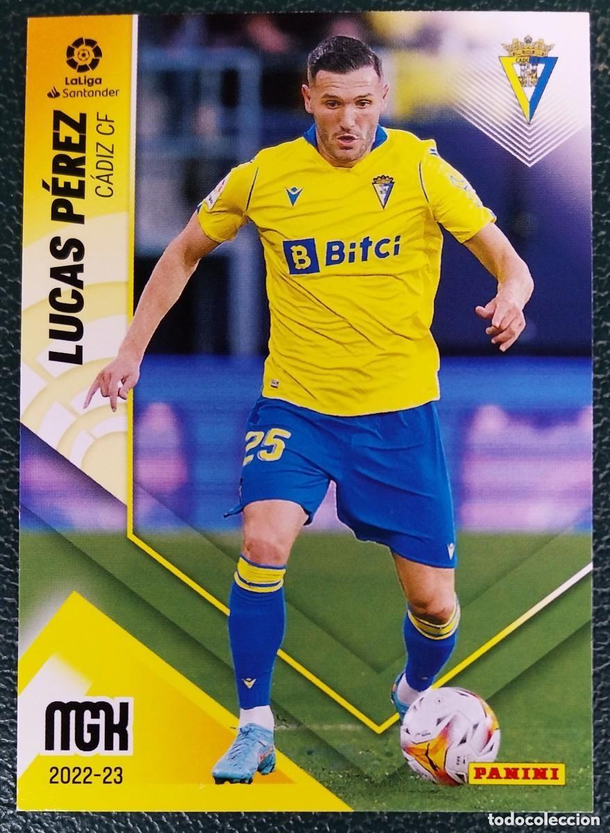 Cromos de F&uacute;tbol: 117 LUCAS PEREZ CADIZ CF FICHAS ALBUM MEGACRACKS 2022 2023 22 23