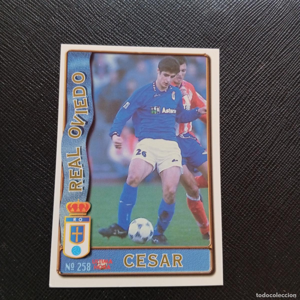 Cromos de F&uacute;tbol: 258 CESAR OVIEDO MUNDICROMO 1996 1997 CROMO FUTBOL LIGA 96 97 - A207 PG295 ULTIMA HORA