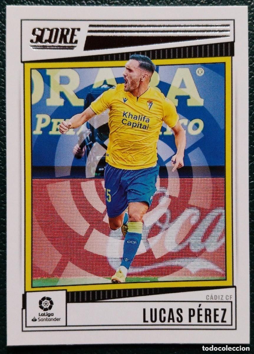 Cromos de F&uacute;tbol: 48 LUCAS PEREZ CADIZ CF SCORE LA LIGA 2022 2023 PANINI 22 23