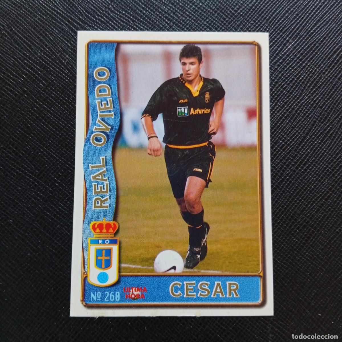 Cromos de F&uacute;tbol: 260 CESAR OVIEDO MUNDICROMO 1996 1997 CROMO FUTBOL LIGA 96 97 - A207 PG304 ULTIMA HORA