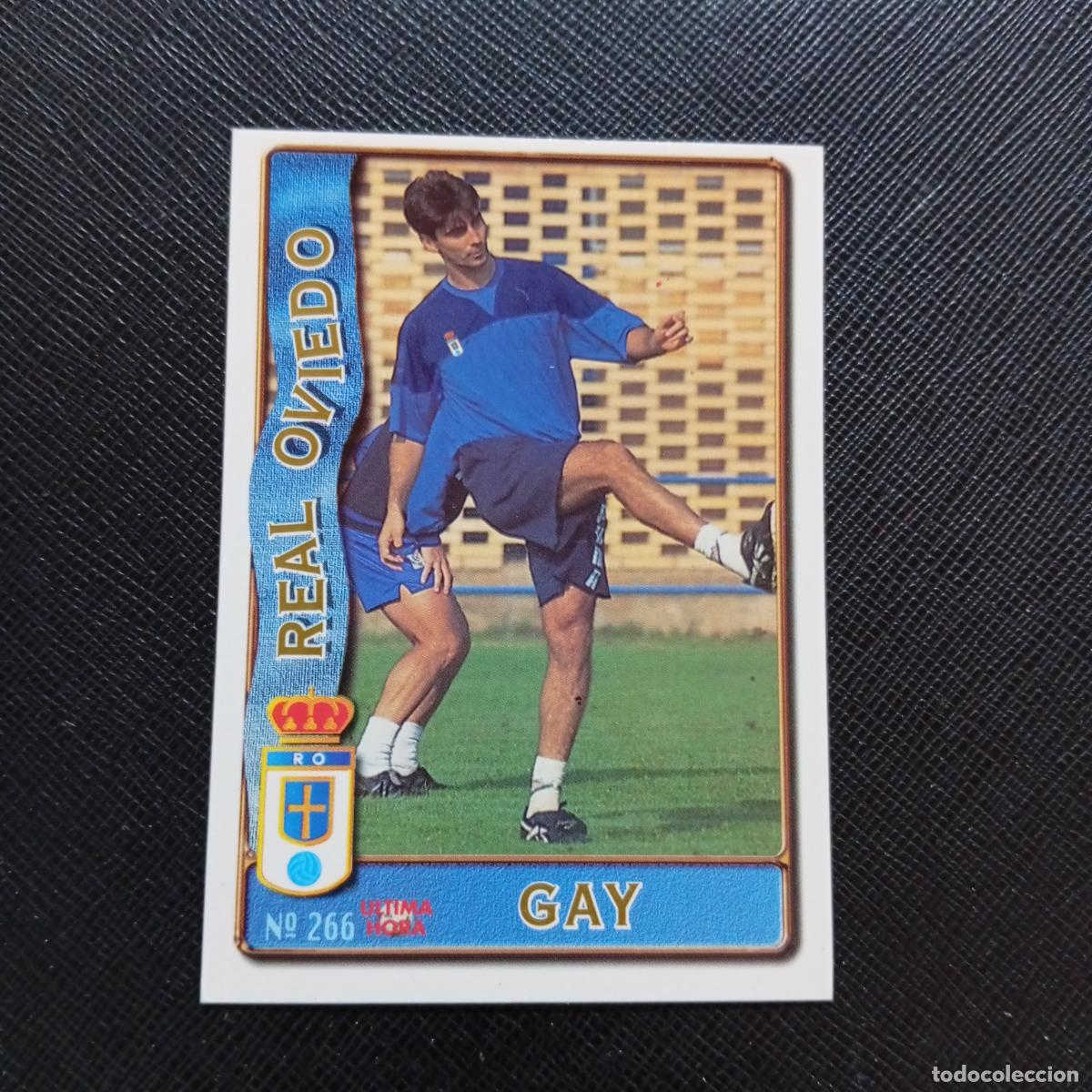 Cromos de F&uacute;tbol: 266 GAY OVIEDO MUNDICROMO 1996 1997 CROMO FUTBOL LIGA 96 97 - A207 PG304 ULTIMA HORA