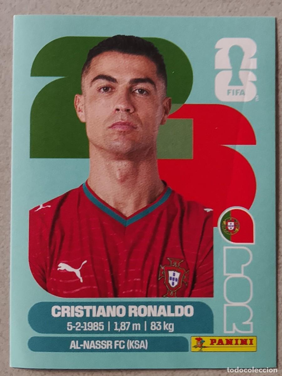 Cromos de F&uacute;tbol: Cristiano Ronaldo. Mundial FIFA 2026.