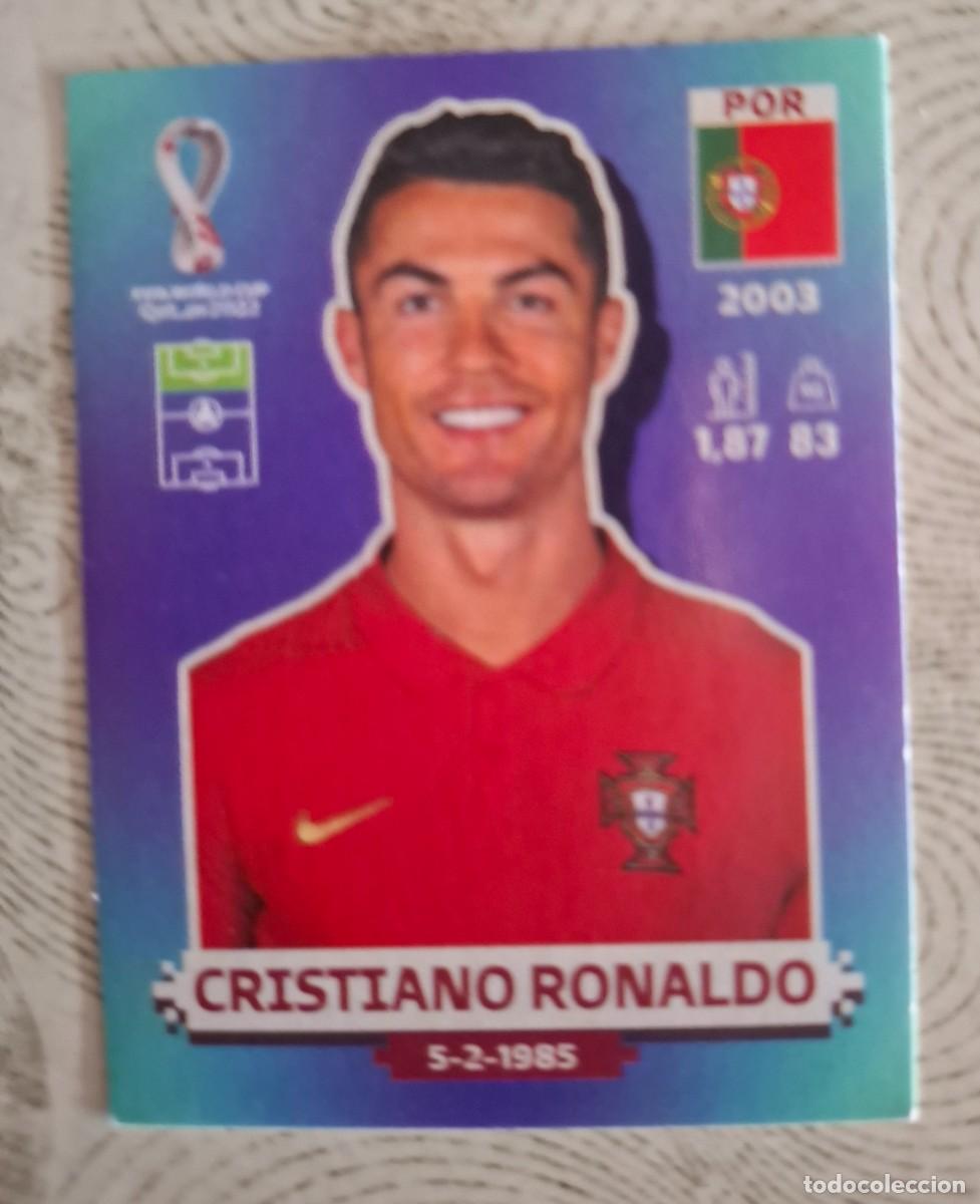 Cromos de F&uacute;tbol: Qatar 2022 Cristiano Ronaldo