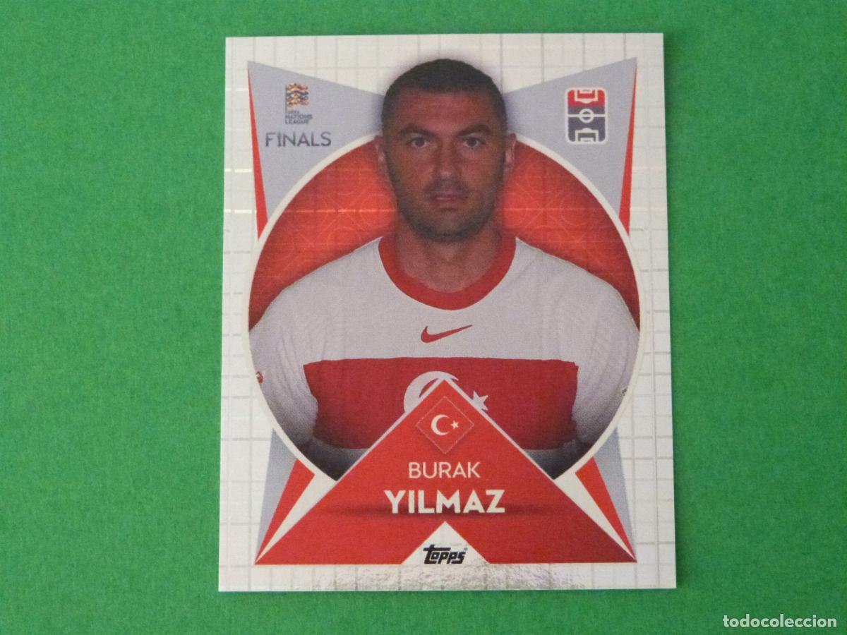 Cromos de F&uacute;tbol: CROMO FUTBOL YILMAZ TURQUIA SIN PEGAR N&ordm; 162 THE ROAD TO FINALS NATIONS LEAGUE 2022 TOPPS