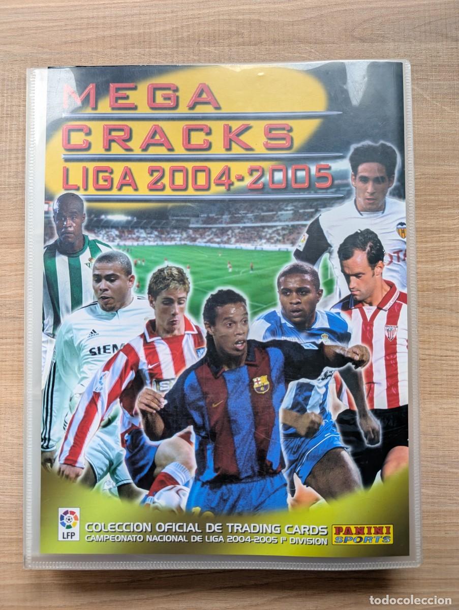 Cromos de F&uacute;tbol: &Aacute;lbum Megacracks 2004-2005 Incompleto (Contiene 416 cards. Incluye Ronaldinho y Dani Alves)