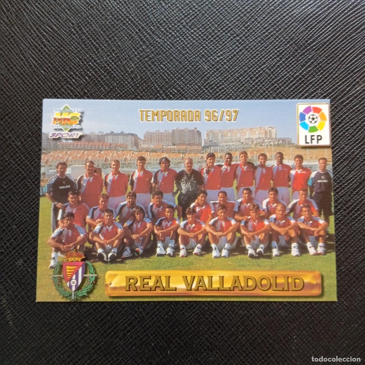 Cromos de F&uacute;tbol: 271 PLANTILLA VALLADOLID MUNDICROMO 1996 1997 CROMO FUTBOL LIGA 96 97 - A207 PG311