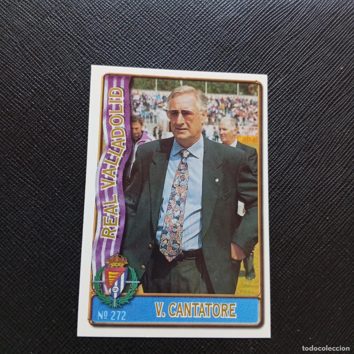 Cromos de F&uacute;tbol: 272 V CANTATORE VALLADOLID MUNDICROMO 1996 1997 CROMO FUTBOL LIGA 96 97 - A207 PG311