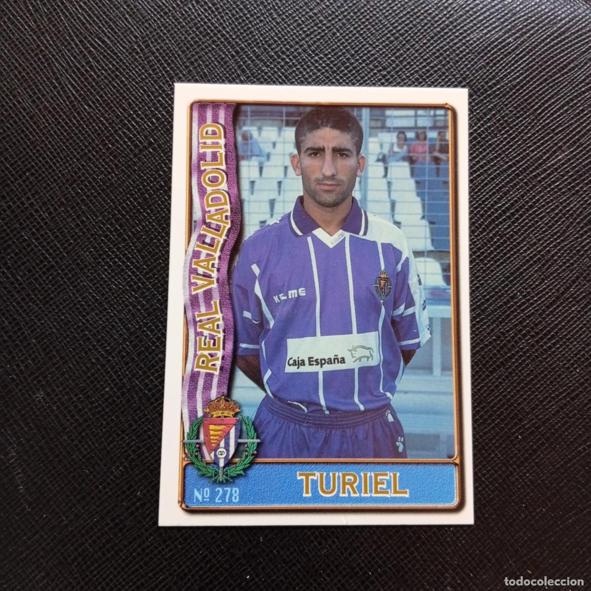 Cromos de F&uacute;tbol: 278 TURIEL VALLADOLID MUNDICROMO 1996 1997 CROMO FUTBOL LIGA 96 97 - A207 PG318