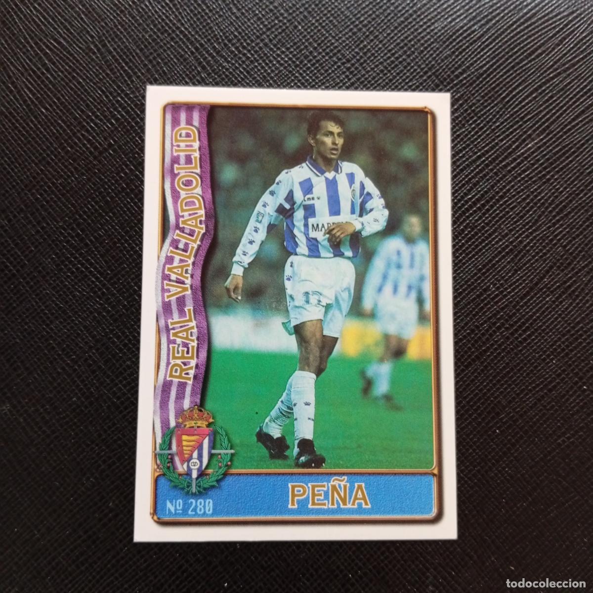 Cromos de F&uacute;tbol: 280 PE&Ntilde;A VALLADOLID MUNDICROMO 1996 1997 CROMO FUTBOL LIGA 96 97 - A207 PG318