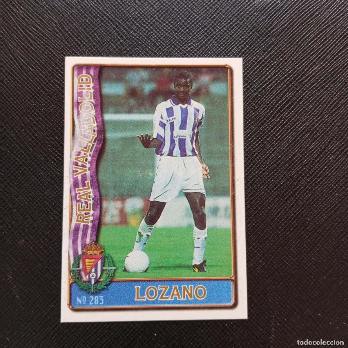 Cromos de F&uacute;tbol: 283 LOZANO VALLADOLID MUNDICROMO 1996 1997 CROMO FUTBOL LIGA 96 97 - A207 PG323