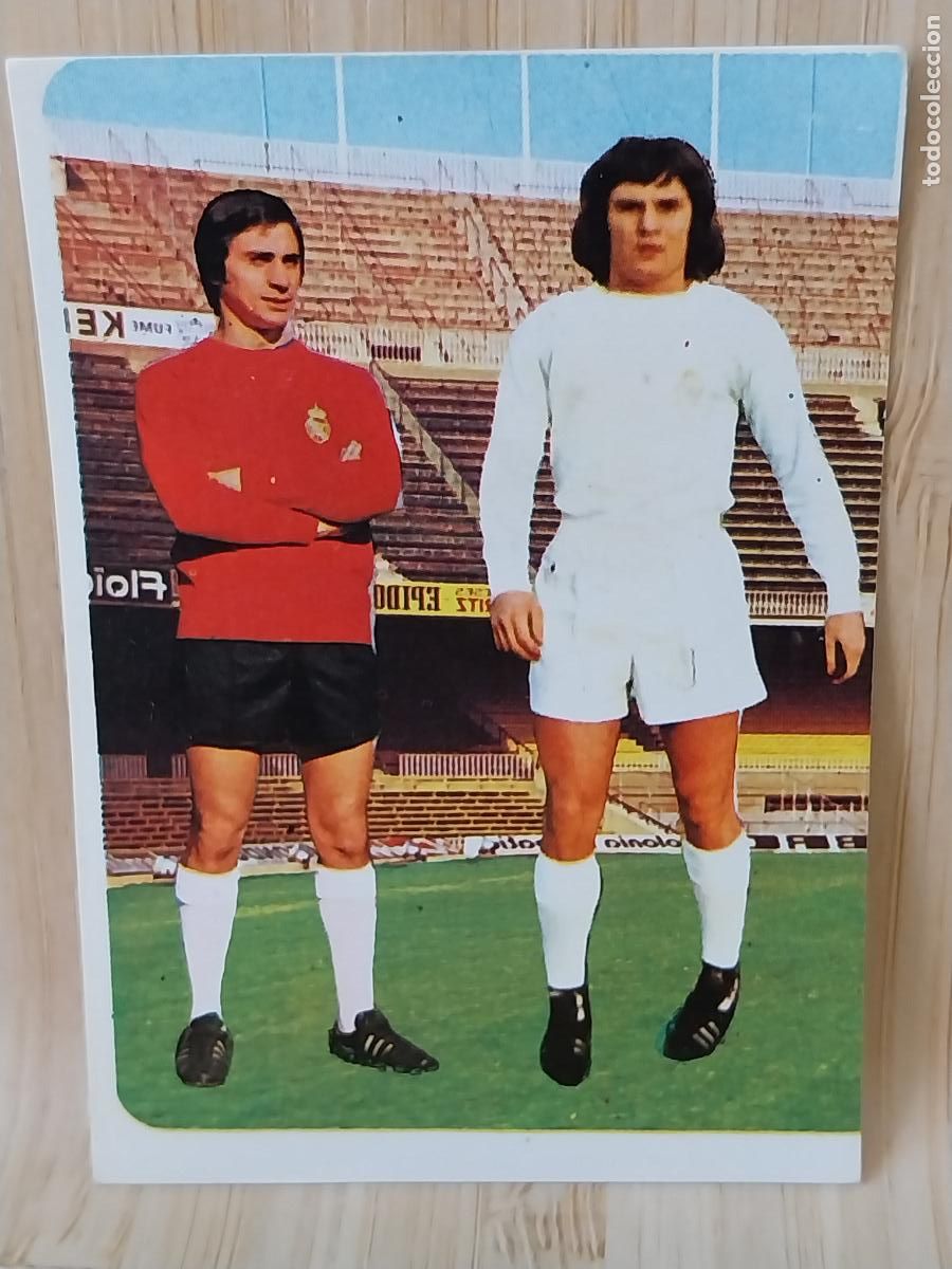 Cromos de F&uacute;tbol: CAMACHO *--* M ANGEL REAL MADRID # 105 LIGA 1975 75 76 ED RUIROMER ROMERO CROMO SIN PEGAR NUNCA