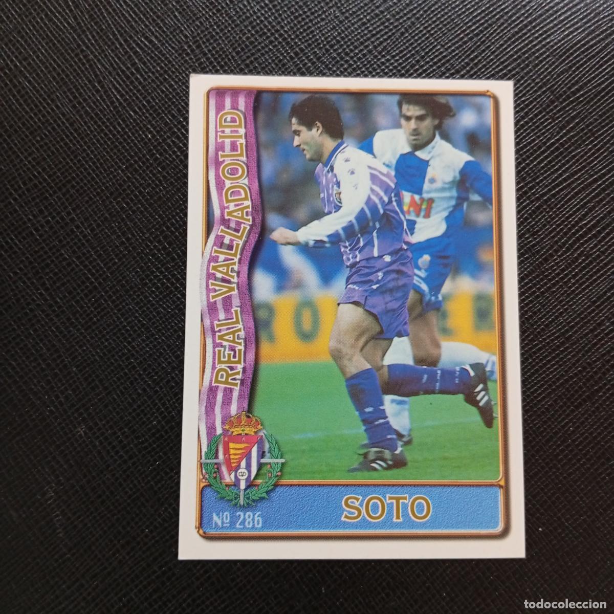 Cromos de F&uacute;tbol: 286 SOTO VALLADOLID MUNDICROMO 1996 1997 CROMO FUTBOL LIGA 96 97 - A207 PG323