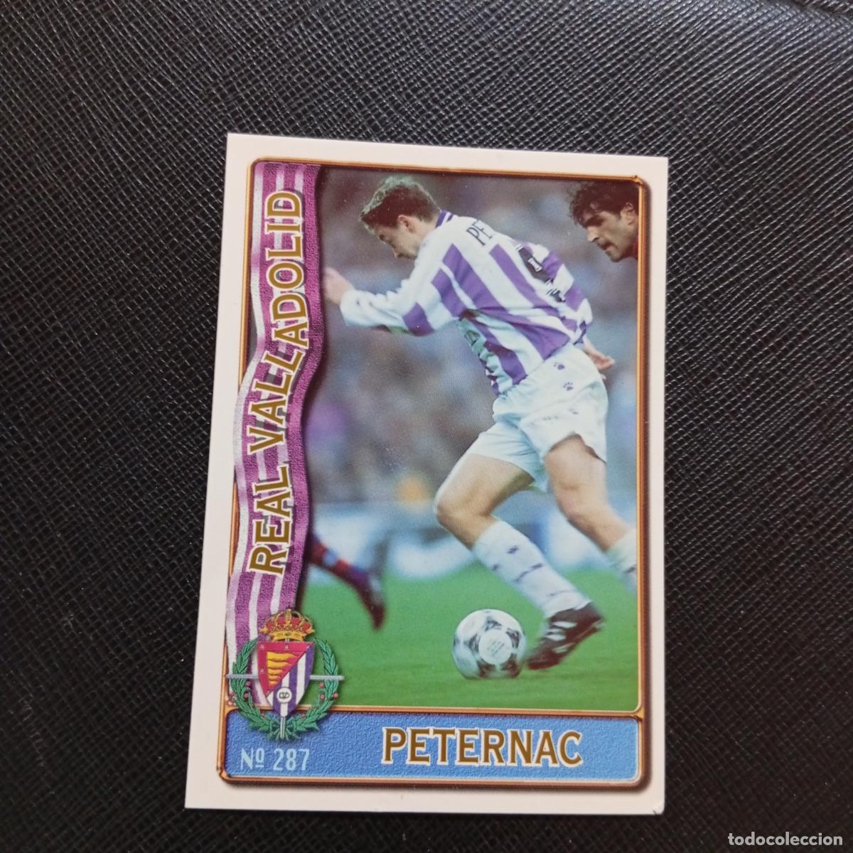 Cromos de F&uacute;tbol: 287 PETERNAC VALLADOLID MUNDICROMO 1996 1997 CROMO FUTBOL LIGA 96 97 - A207 PG323