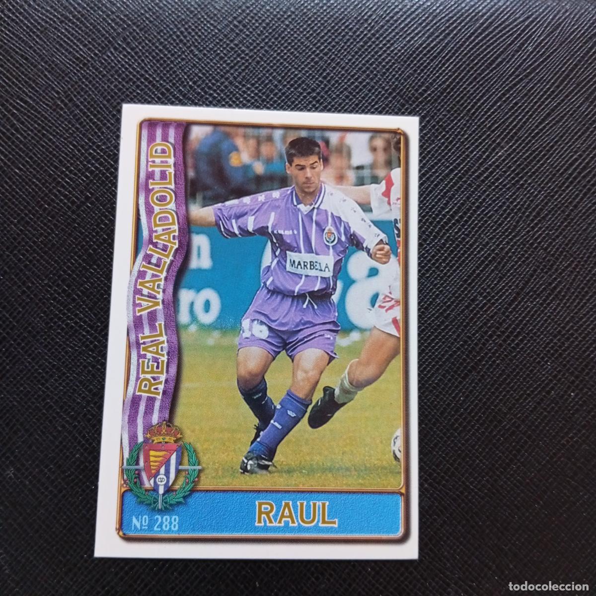 Cromos de F&uacute;tbol: 288 RAUL VALLADOLID MUNDICROMO 1996 1997 CROMO FUTBOL LIGA 96 97 - A207 PG328