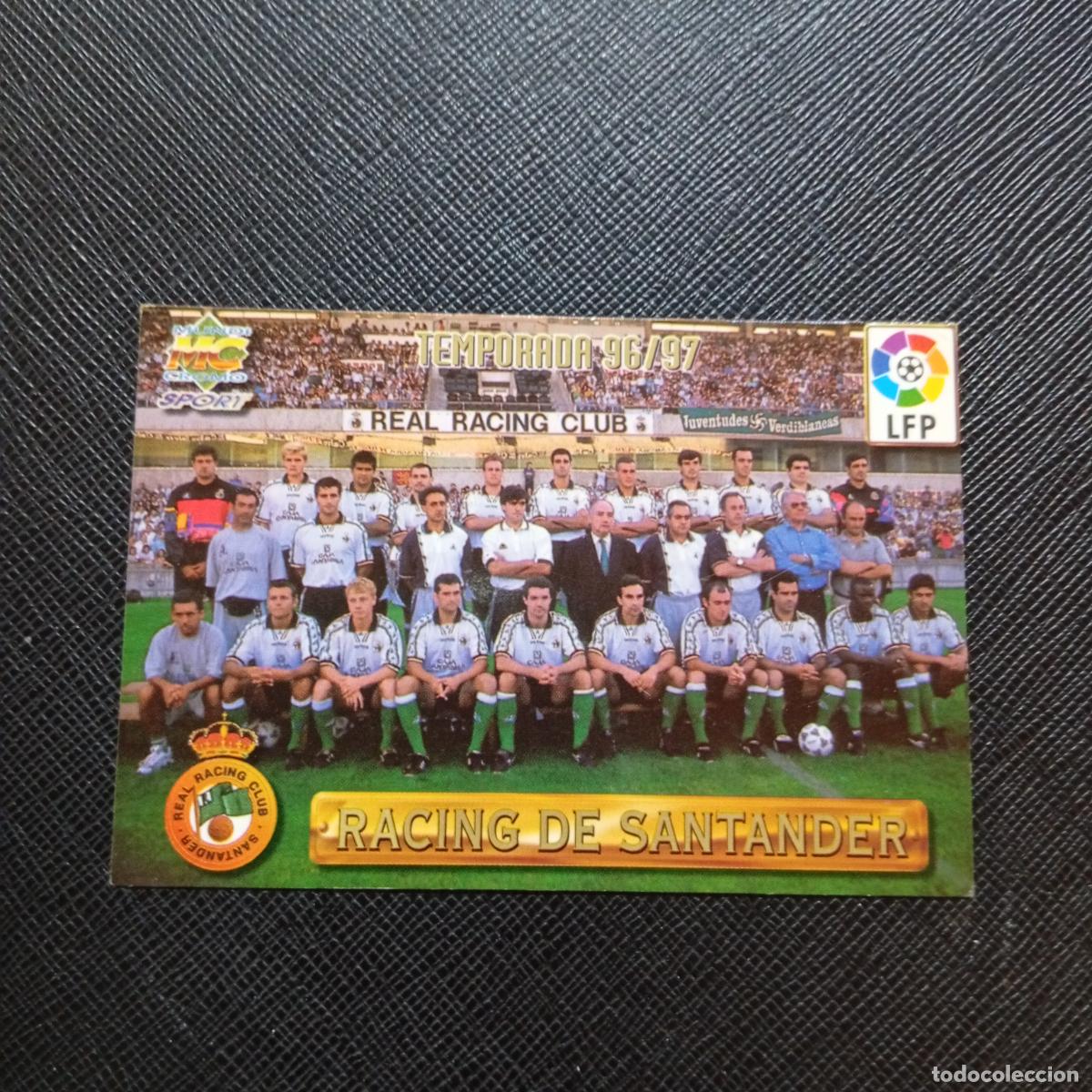 Cromos de F&uacute;tbol: 289 PLANTILLA RACING MUNDICROMO 1996 1997 CROMO FUTBOL LIGA 96 97 - A207 PG328