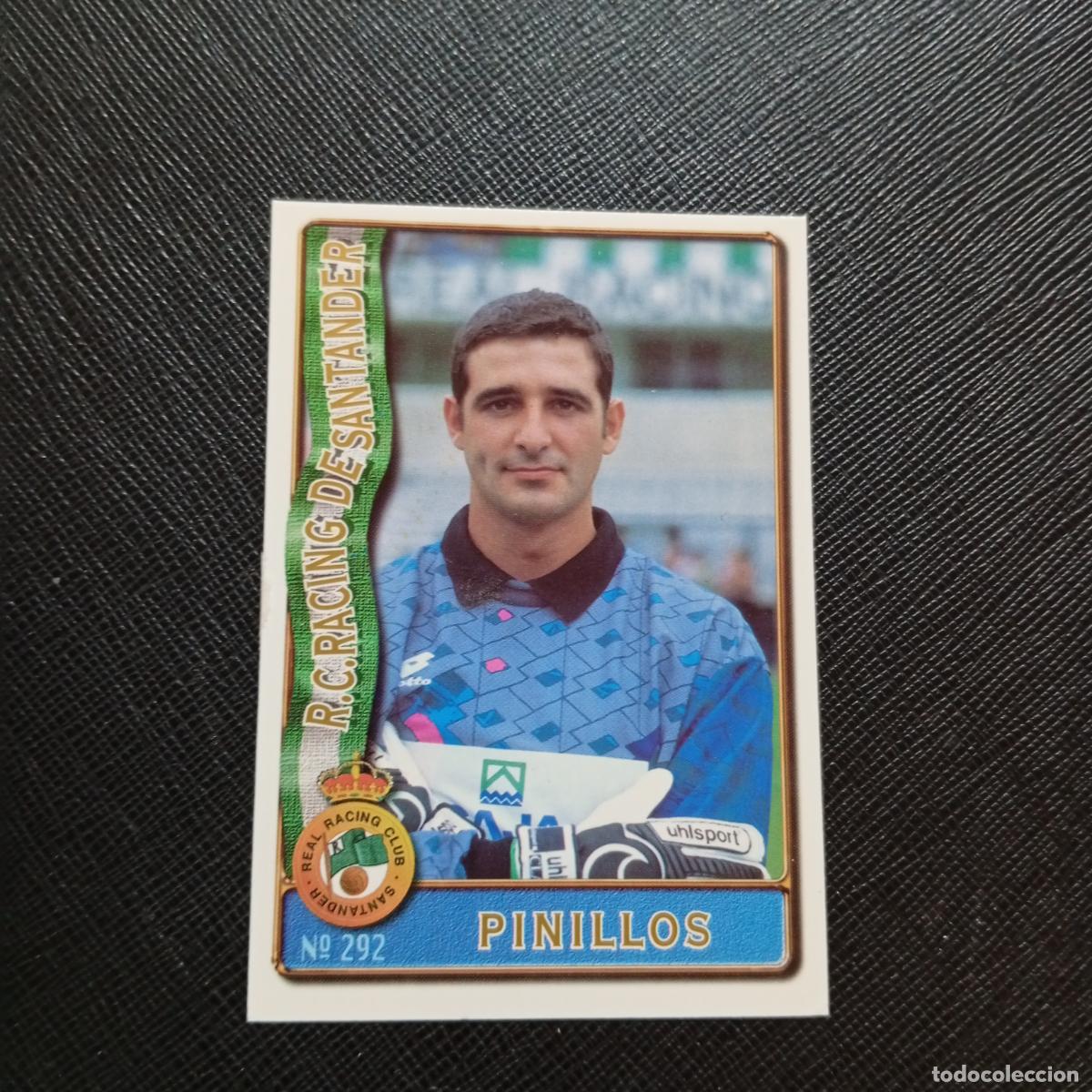 Cromos de F&uacute;tbol: 292 PINILLOS RACING MUNDICROMO 1996 1997 CROMO FUTBOL LIGA 96 97 - A207 PG328
