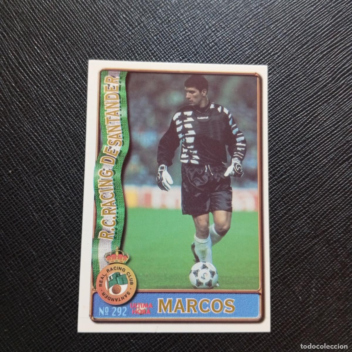 Cromos de F&uacute;tbol: 292 MARCOS RACING MUNDICROMO 1996 1997 CROMO FUTBOL LIGA 96 97 - A207 PG328 ULTIMA HORA