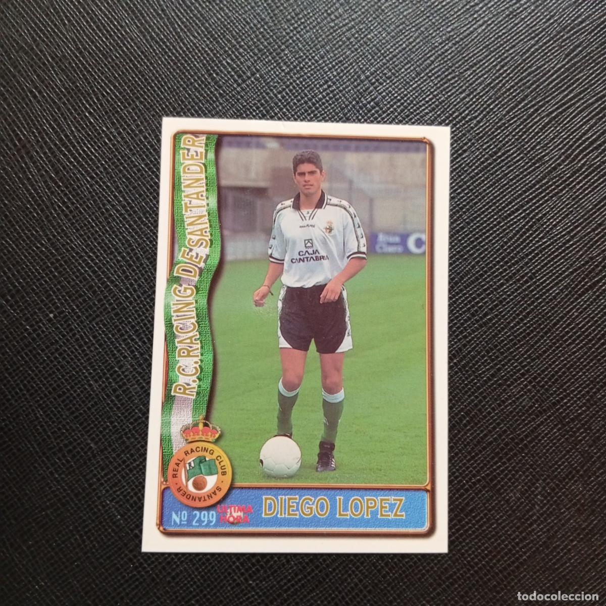 Cartes &agrave; collectionner de Football: 299 DIEGO LOPEZ RACING MUNDICROMO 1996 1997 CROMO FUTBOL LIGA 96 97 - A207 PG335 ULTIMA HORA