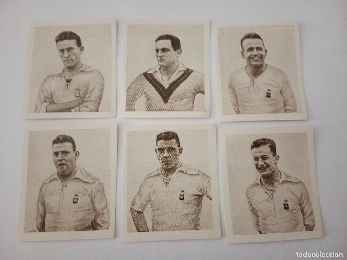 Cartes &agrave; collectionner de Football: MINI CROMOS NUEVOS PAPEL DE FUMAR FOOT-BALL LAPORTA VALOR ALCOY 1925- JUGADORES REAL UNION IRUN CLUB