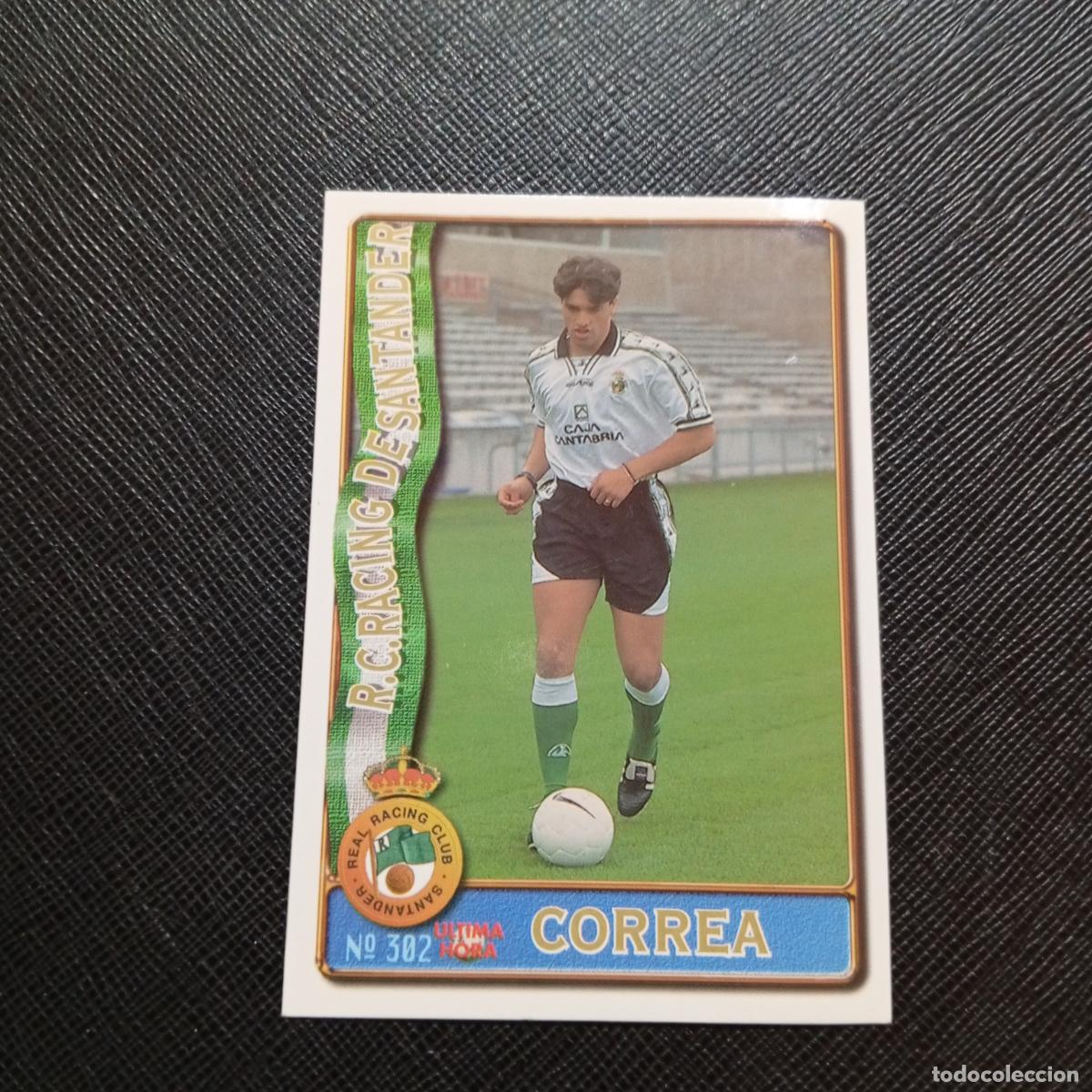 Cromos de Futebol: 302 CORREA RACING MUNDICROMO 1996 1997 CROMO FUTBOL LIGA 96 97 - A207 PG342 ULTIMA HORA