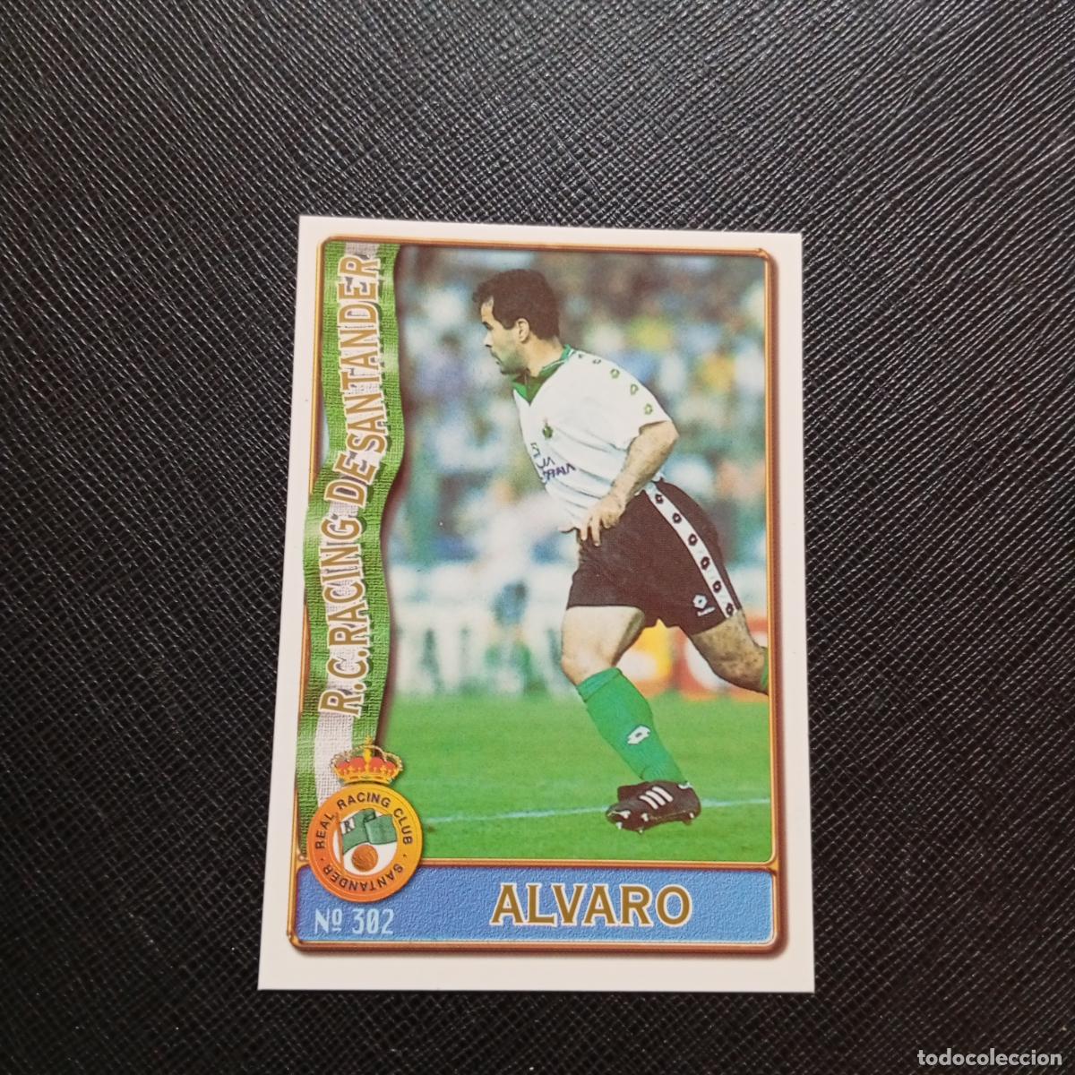 Cromos de Futebol: 302 ALVARO RACING MUNDICROMO 1996 1997 CROMO FUTBOL LIGA 96 97 - A207 PG342