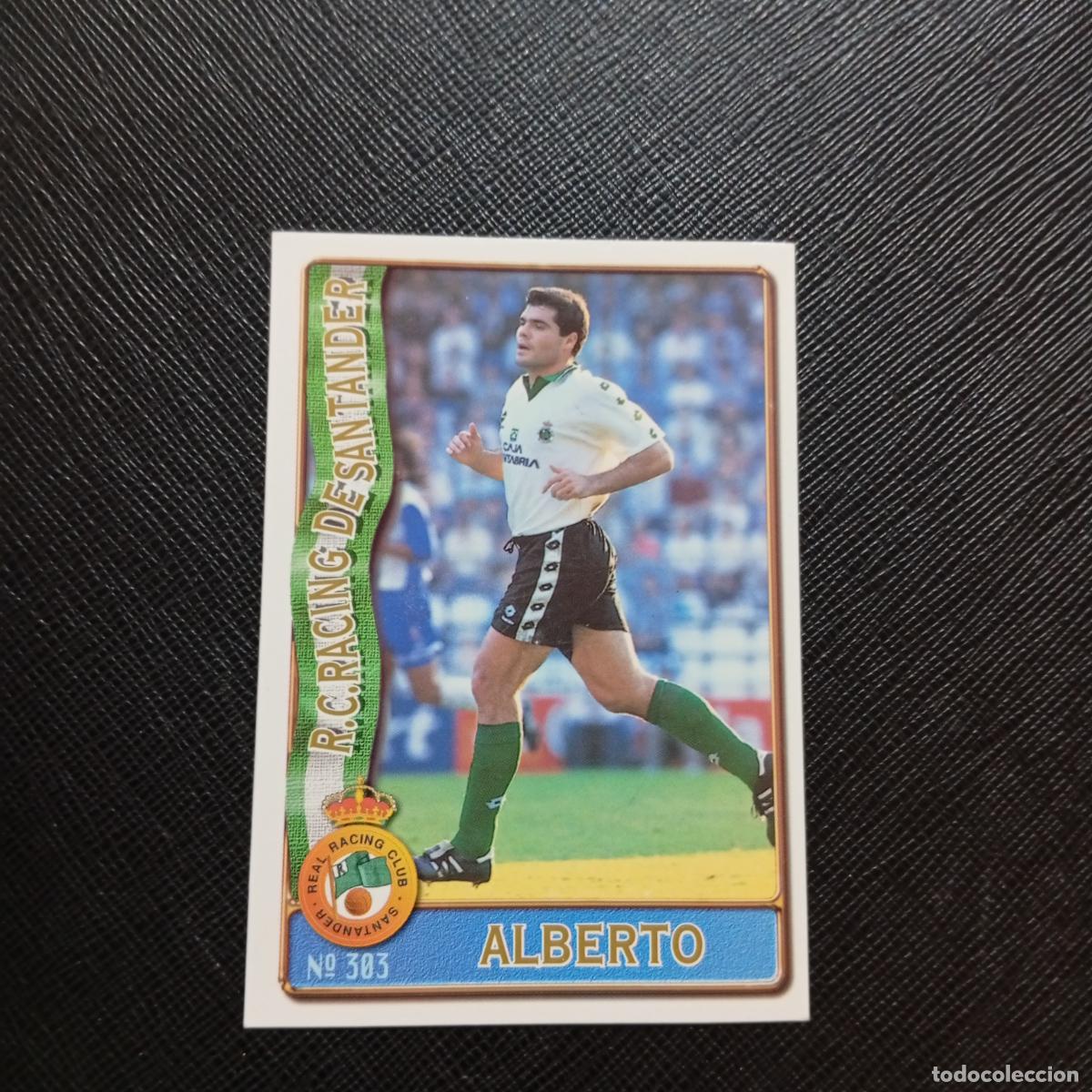 Fu&szlig;ball-Sticker: 303 ALBERTO RACING MUNDICROMO 1996 1997 CROMO FUTBOL LIGA 96 97 - A207 PG342