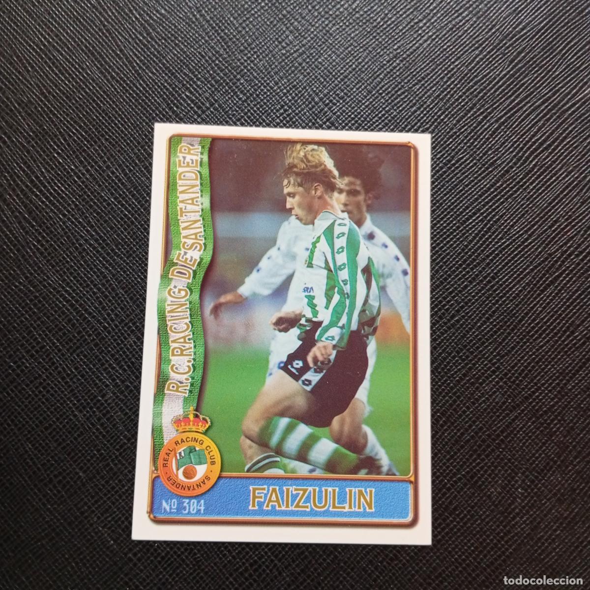 Fu&szlig;ball-Sticker: 304 FAIZULIN RACING MUNDICROMO 1996 1997 CROMO FUTBOL LIGA 96 97 - A207 PG342