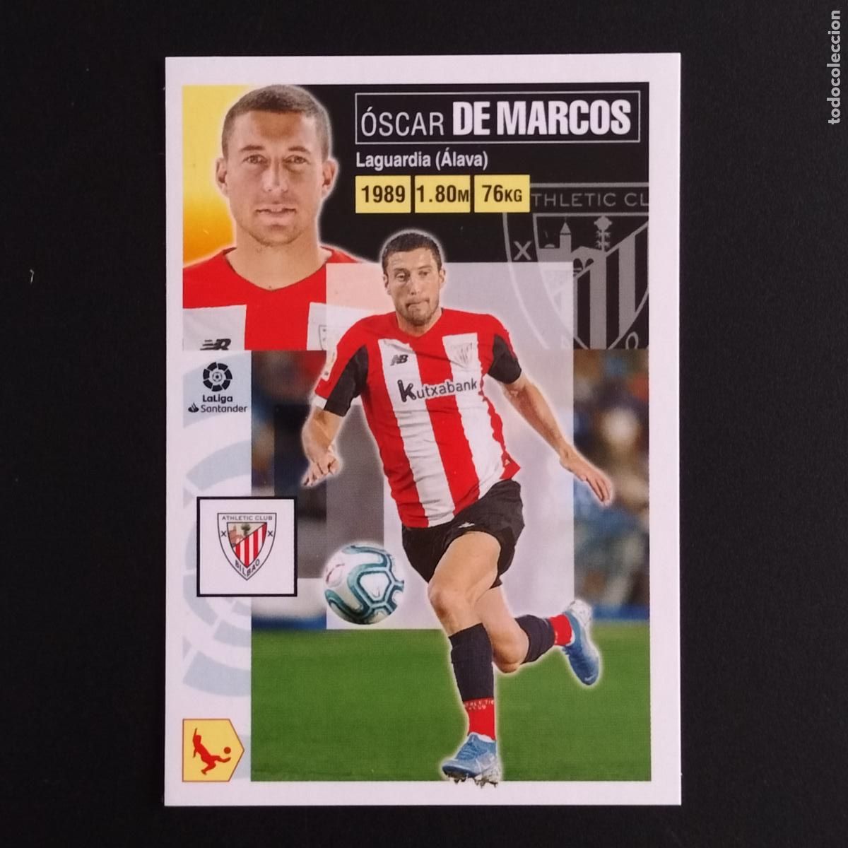 Cromos de Futebol: N&ordm; 4 A DE MARCOS ATHLETIC BILBAO CROMOS LALIGA SANTANDER ESTE 2020 2021 20 21 LIGA PANINI