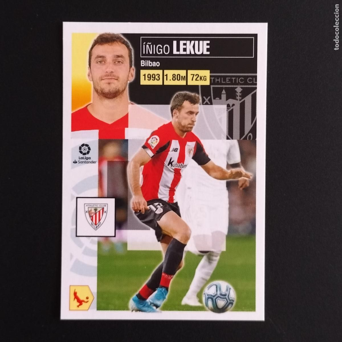 Cartes &agrave; collectionner de Football: N&ordm; 4 B I&Ntilde;IGO LEKUE ATHLETIC BILBAO CROMOS LALIGA SANTANDER ESTE 2020 2021 20 21 LIGA PANINI