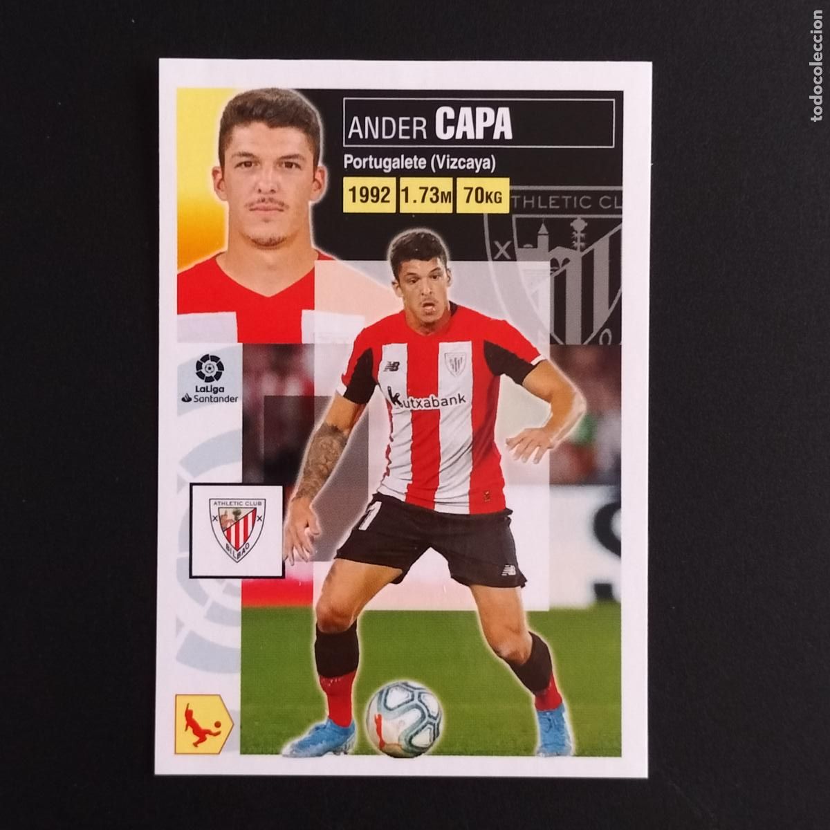 Cartes &agrave; collectionner de Football: N&ordm; 5 ANDER CAPA ATHLETIC BILBAO CROMOS LALIGA SANTANDER ESTE 2020 2021 20 21 LIGA PANINI