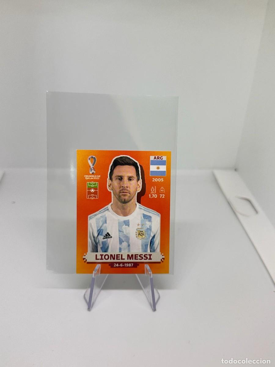 Cartes &agrave; collectionner de Football: Messi Argentina Panini Fifa World Cup Qatar 2022