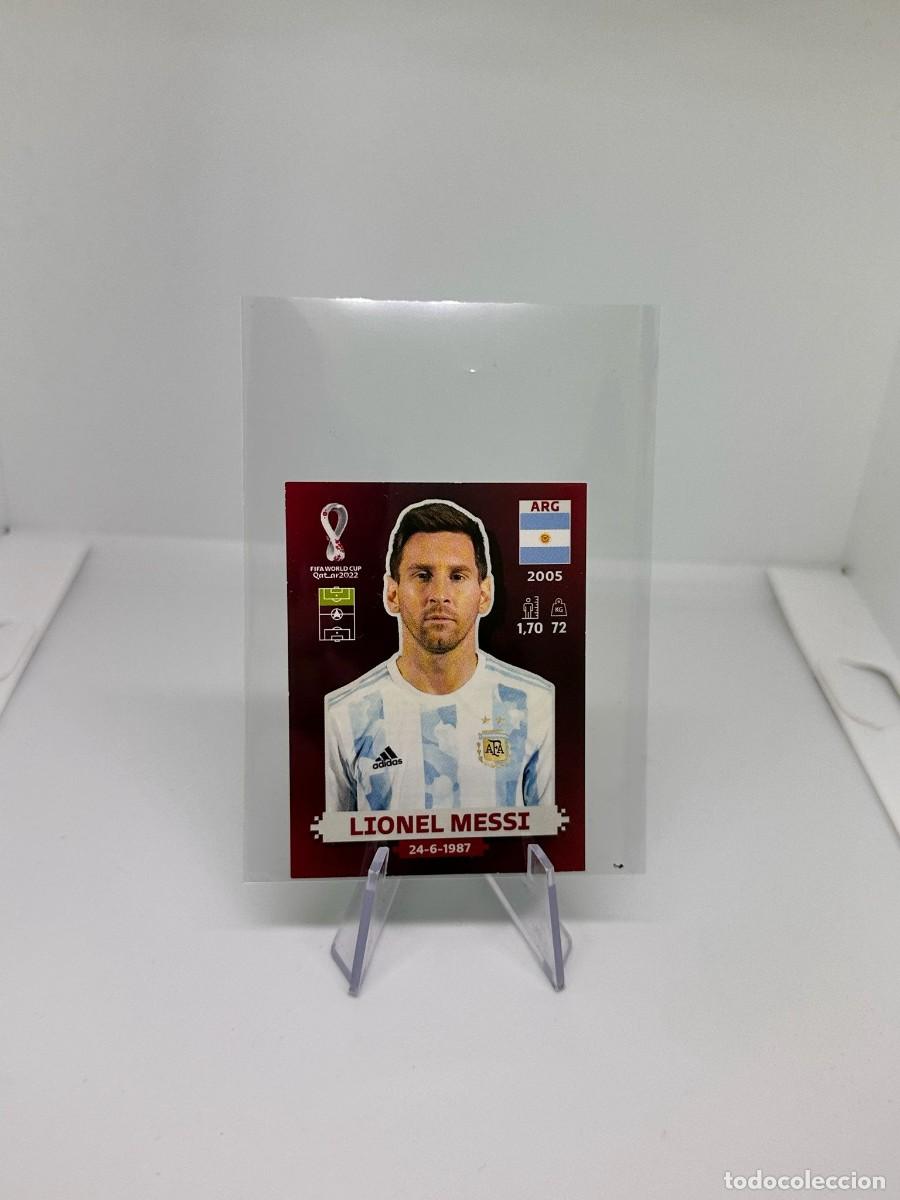 Cartes &agrave; collectionner de Football: Messi Argentina Panini Fifa World Cup Qatar Oryx 2022
