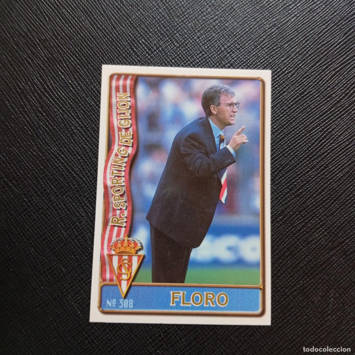 Cartes &agrave; collectionner de Football: 308 FLORO SPORTING GIJON MUNDICROMO 1996 1997 CROMO FUTBOL LIGA 96 97 - A207 PG347
