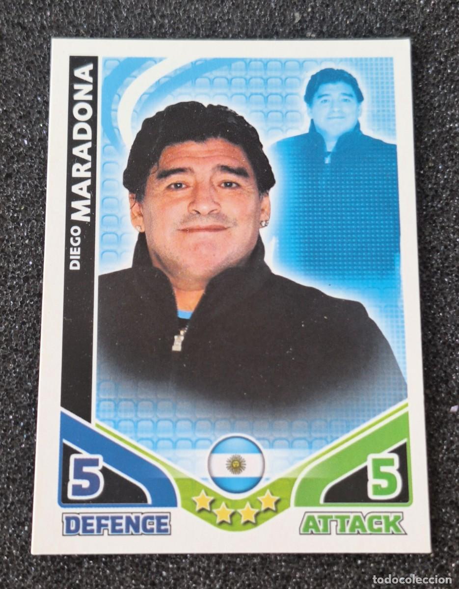 Cartes &agrave; collectionner de Football: Diego Armando Maradona Argentina Topps Match Attax 2010 Manager