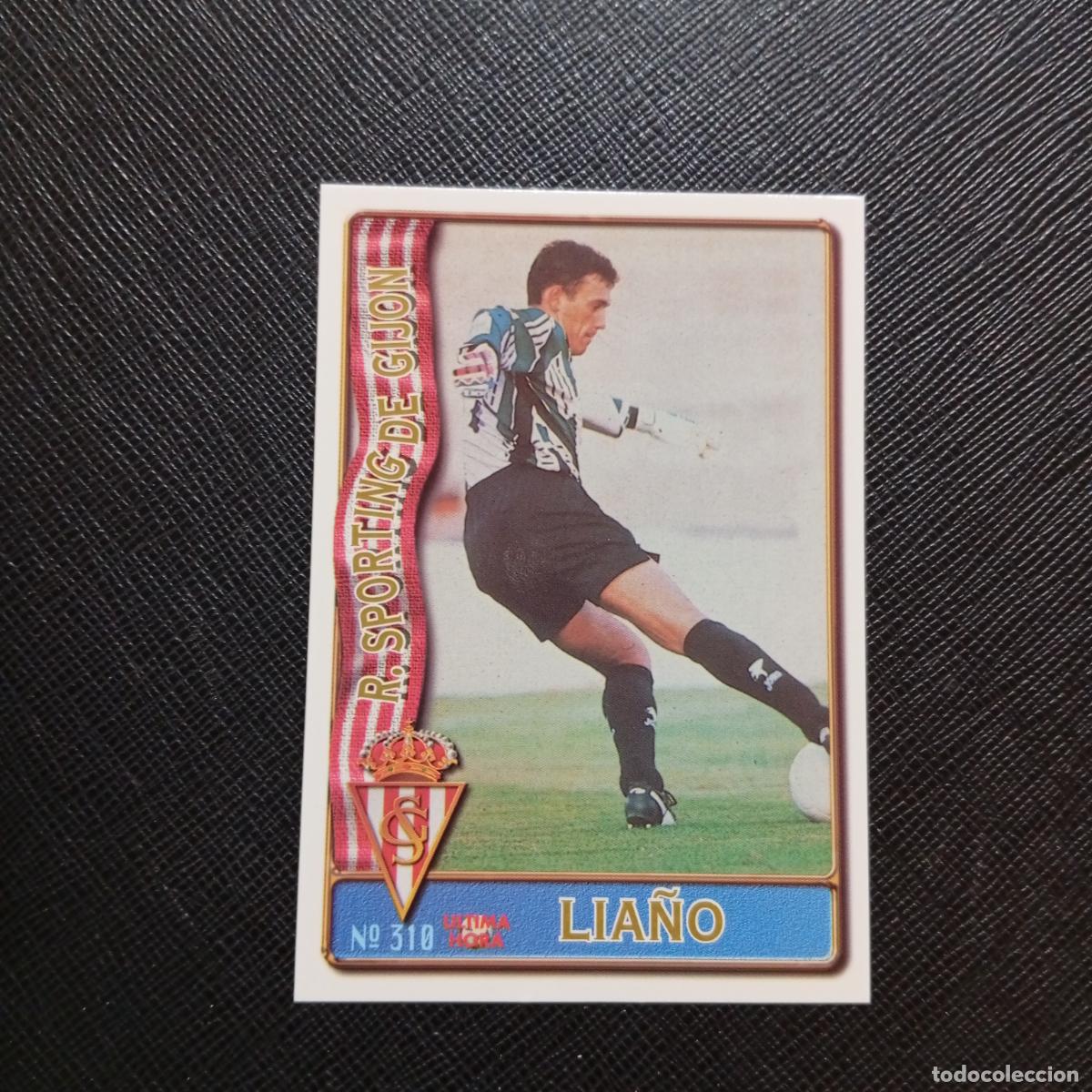 Cromos de Futebol: 310 LIA&Ntilde;O SPORTING GIJON MUNDICROMO 1996 1997 CROMO FUTBOL LIGA 96 97 - A207 PG347 ULTIMA HORA