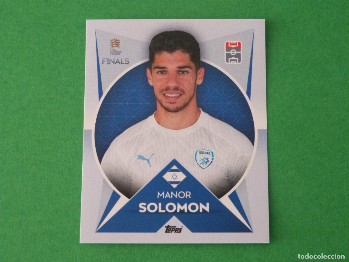 Cromos de Futebol: CROMO FUTBOL SOLOMON ISRAEL SIN PEGAR N&ordm; 90 THE ROAD TO FINALS NATIONS LEAGUE 2022 TOPPS
